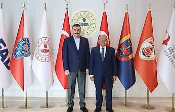 Başkan Büyükkılıç, Bakan Çiftçi ile bir araya geldi