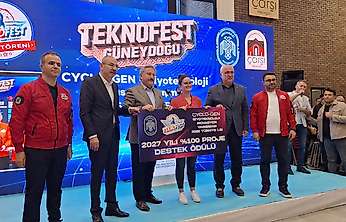 İnsansı Robot Mega Kayserililerle tanıştı
