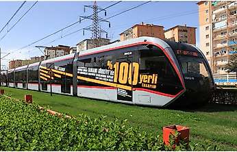 Kayseri'de tramvay taraftara özel ücretsiz olacak