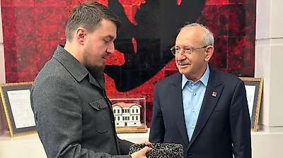 Çeçenistan heyetinden Kılıçdaroğlu'na ziyaret: İki halkın dostluğu konuşuldu