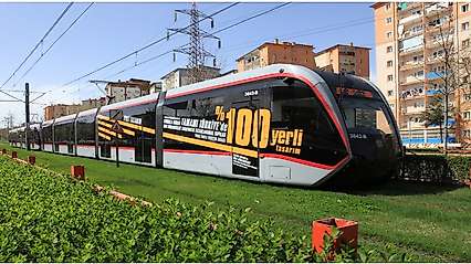 Kayseri'de tramvay taraftara özel ücretsiz olacak