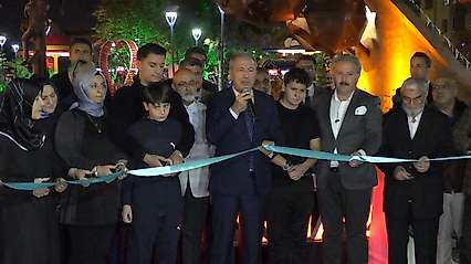 Melikgazi Belediyesi Mustafa Tümgüç Parkı açıldı