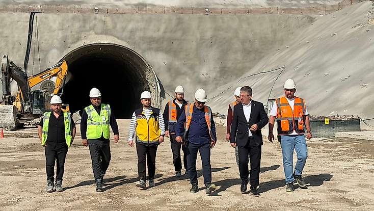 Milletvekili Çopuroğlu; “Kayseri-Ankara Yüksek Hızlı Tren hattında fiziki gerçekleşme oranı yüzde 58’e ulaştı”