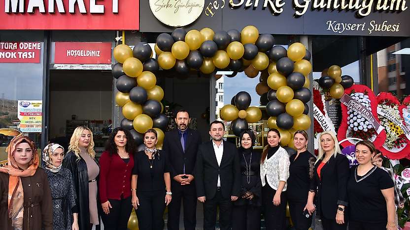 Sirke Günlüğüm Kayseri Şubesi törenle açıldı